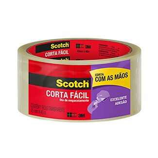 Fita de Empacotamento Corta Fácil Scotch®.
