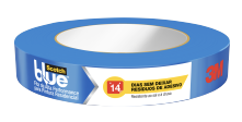 Packshot fita azul fina grossa.
