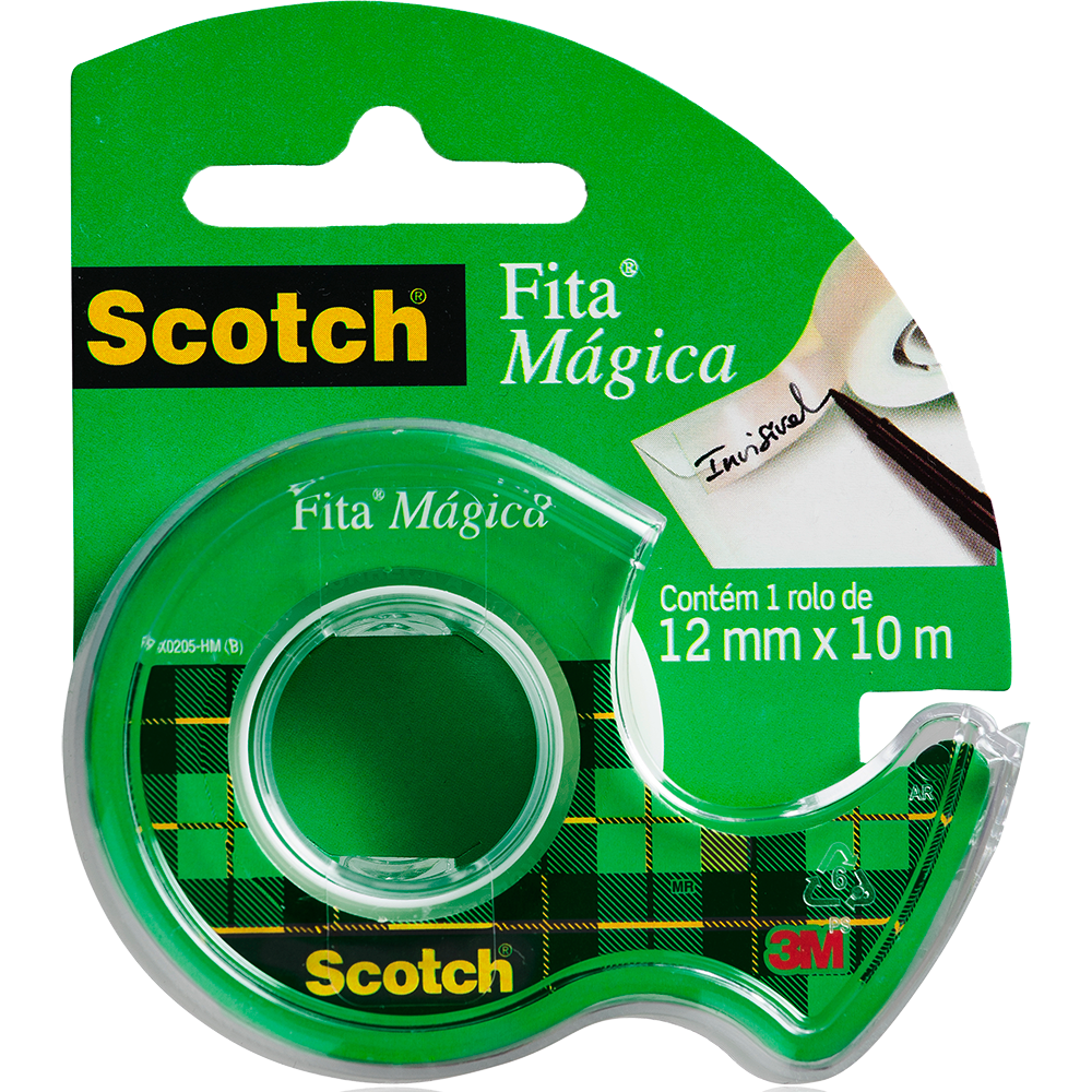 Fita Mágica™ Scotch®.
